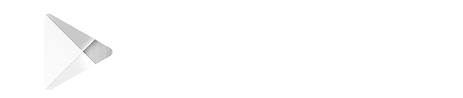 google play logo - white2
